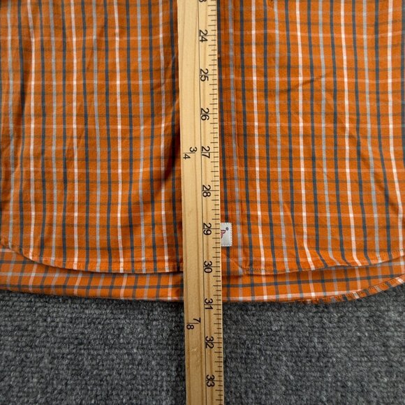 Vineyard Vines MAKERS MARK WHISKY LOGO Orange Check Murray Medium Cotton Men - Picture 5 of 16